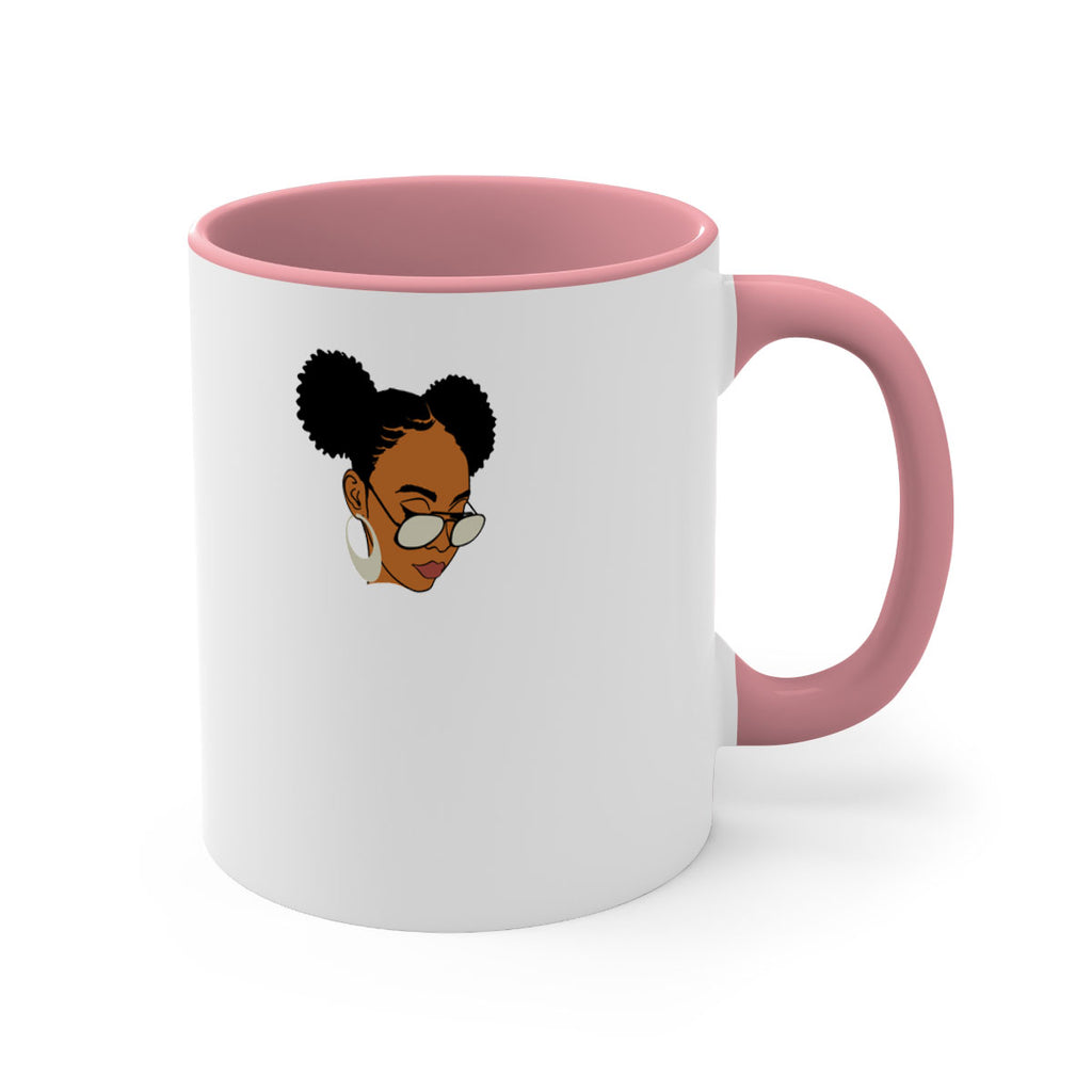 black afro 41#- Black women - Girls-Mug / Coffee Cup
