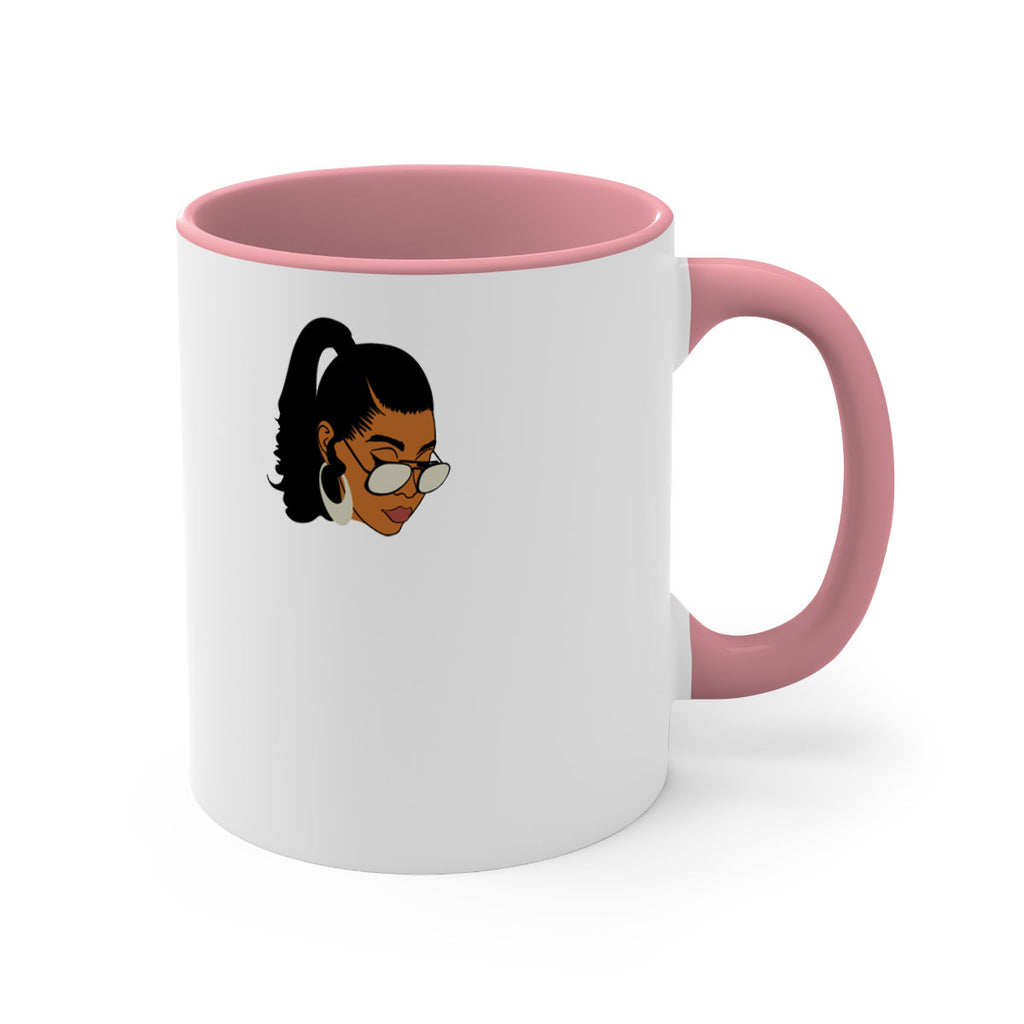 black afro 42#- Black women - Girls-Mug / Coffee Cup