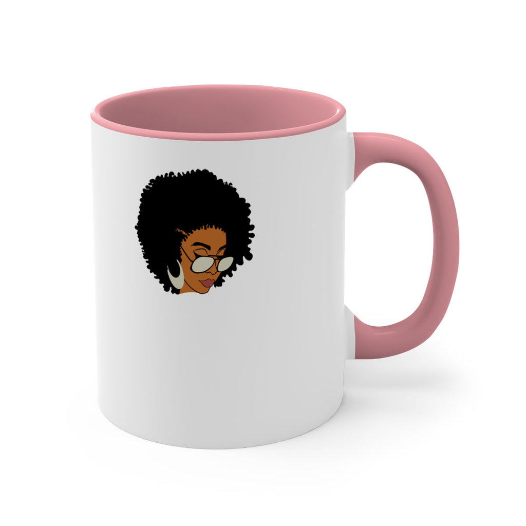 black afro 46#- Black women - Girls-Mug / Coffee Cup