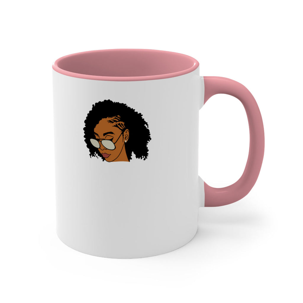 black afro 47#- Black women - Girls-Mug / Coffee Cup