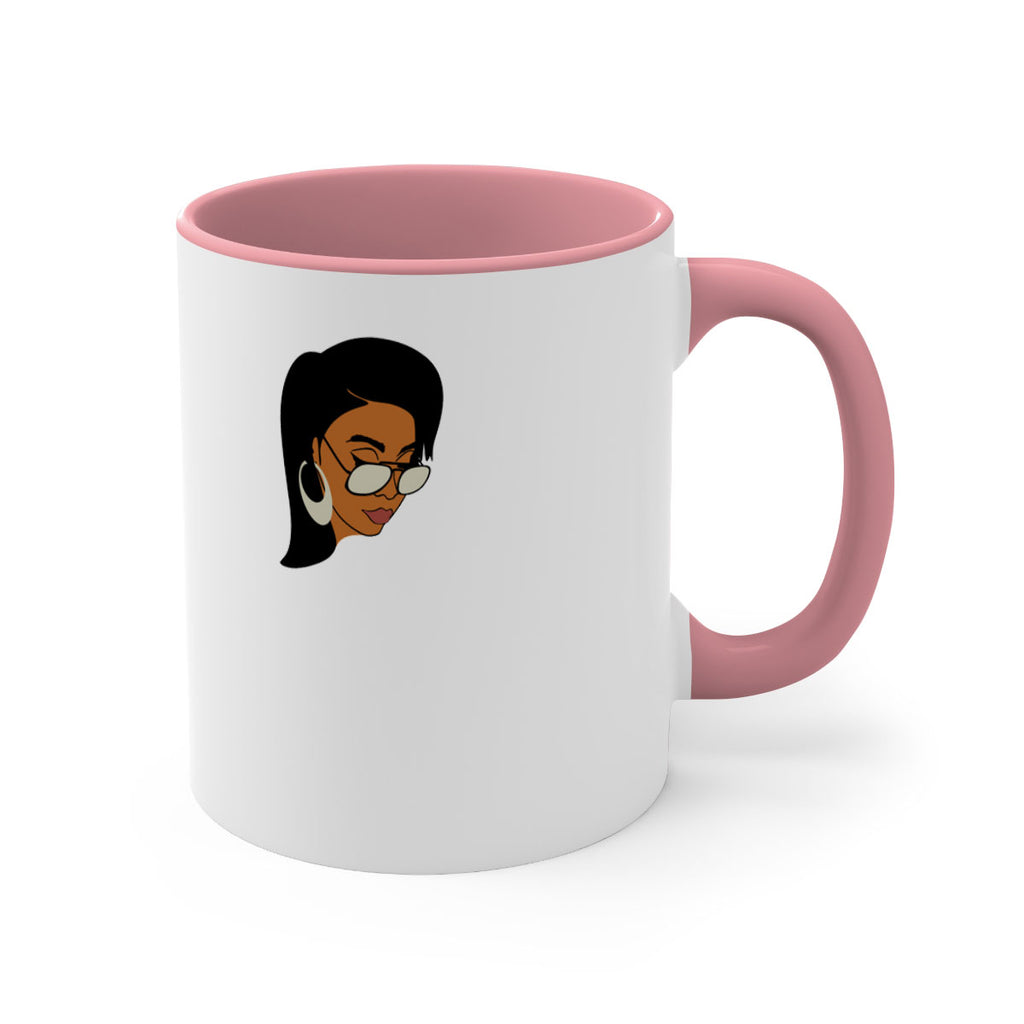 black afro 48#- Black women - Girls-Mug / Coffee Cup