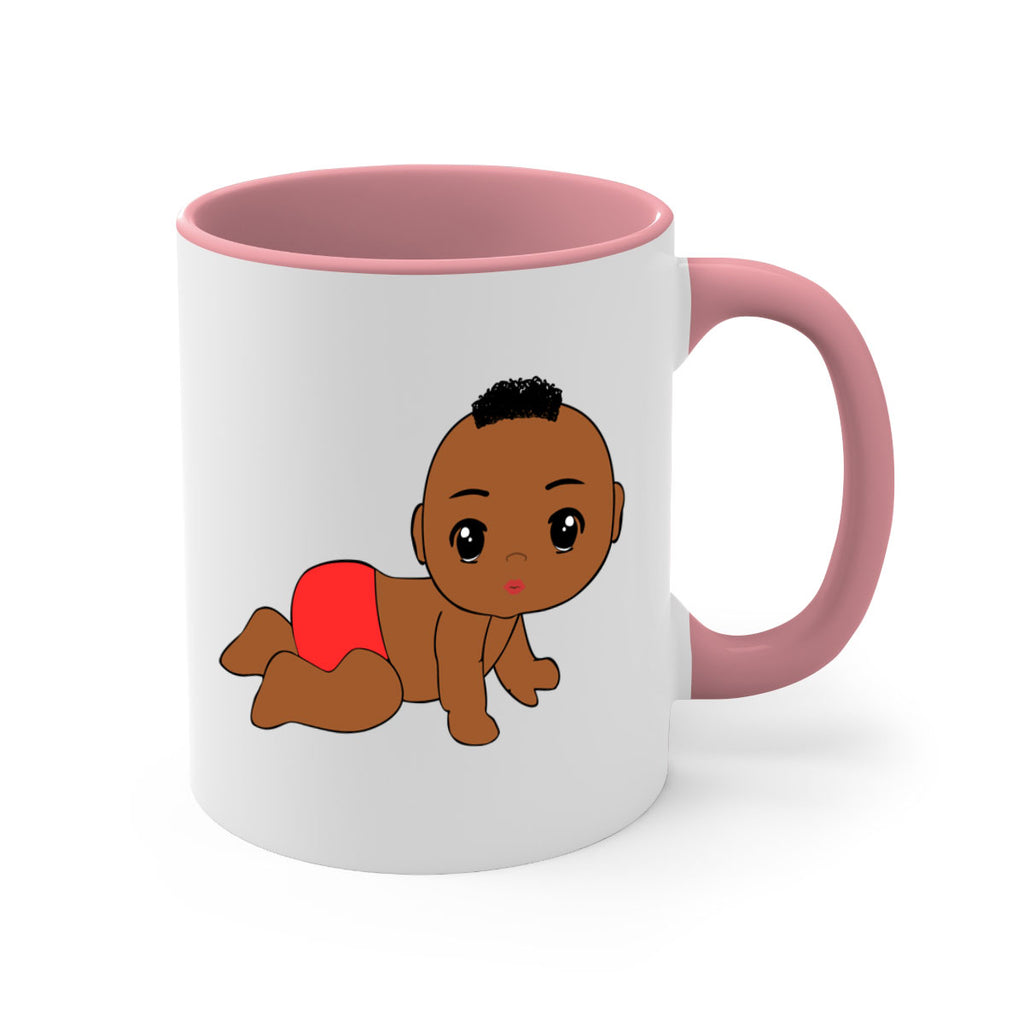 black baby boy 5#- Black men - Boys-Mug / Coffee Cup