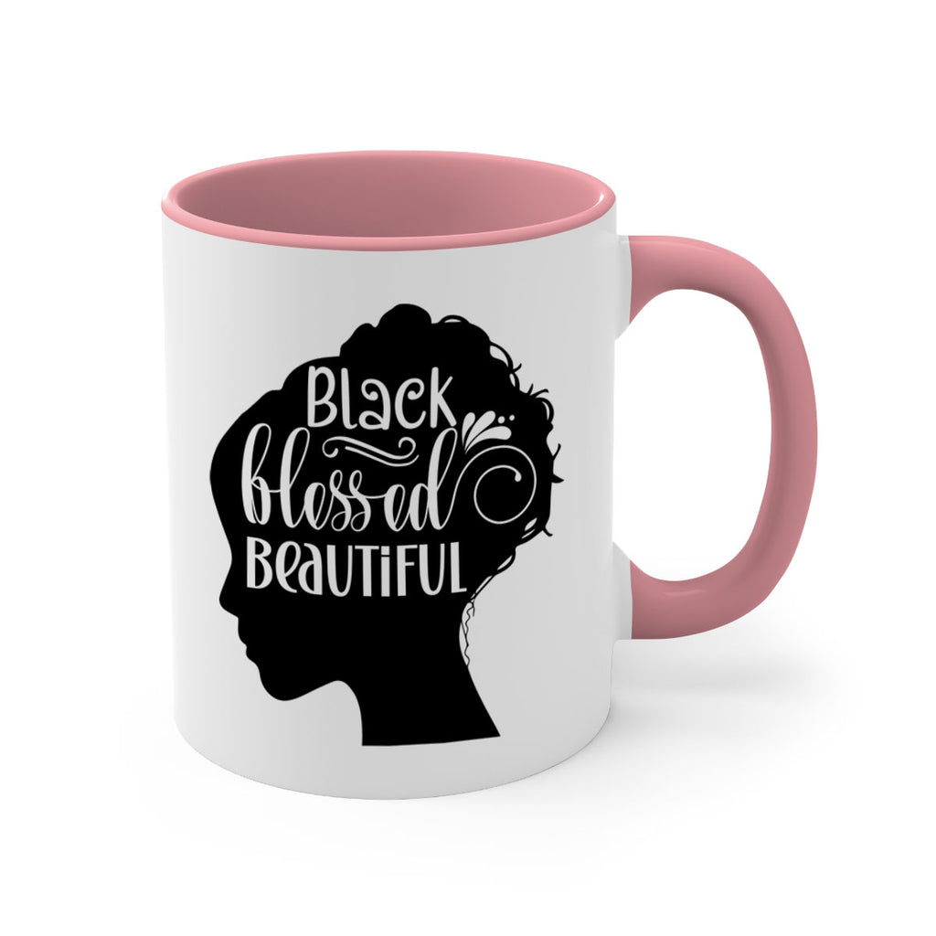 black blessed beautiful Style 62#- Black women - Girls-Mug / Coffee Cup