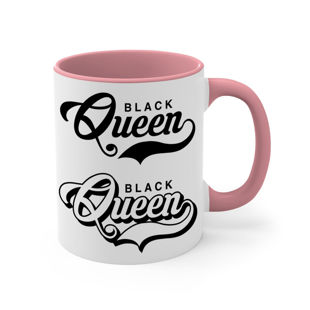 black queen 195#- black words - phrases-Mug / Coffee Cup