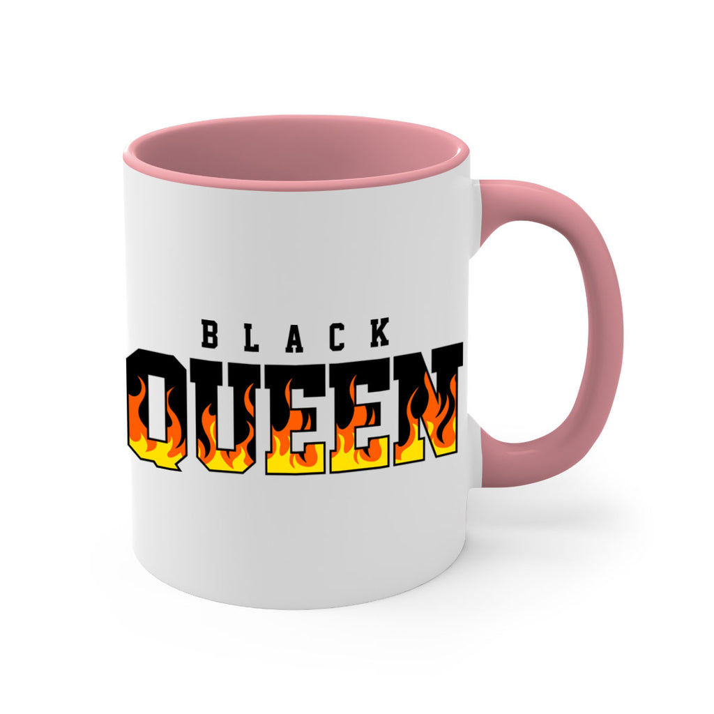 black queen flames 220#- black words - phrases-Mug / Coffee Cup