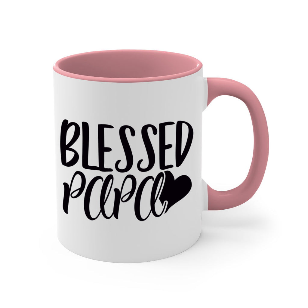 blessed papa 70#- grandpa-Mug / Coffee Cup