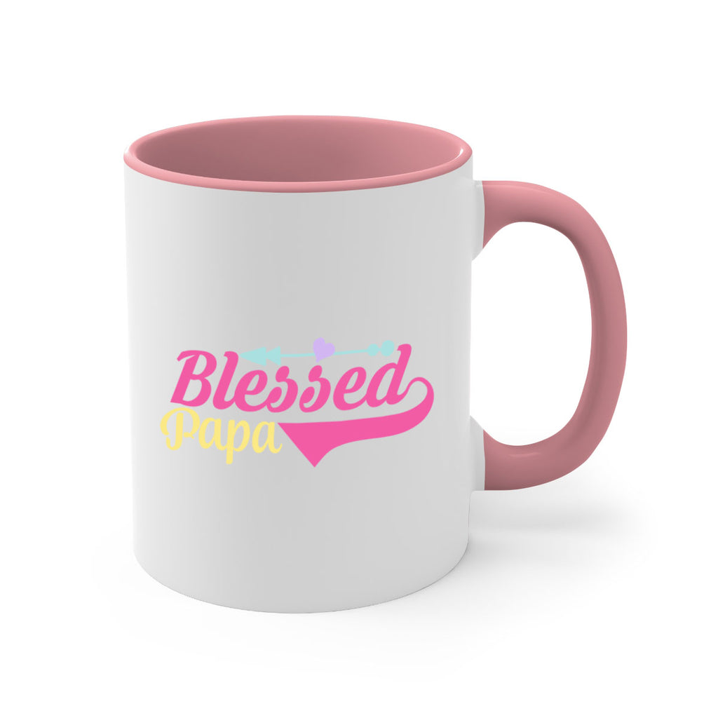 blessed papa 73#- grandpa-Mug / Coffee Cup