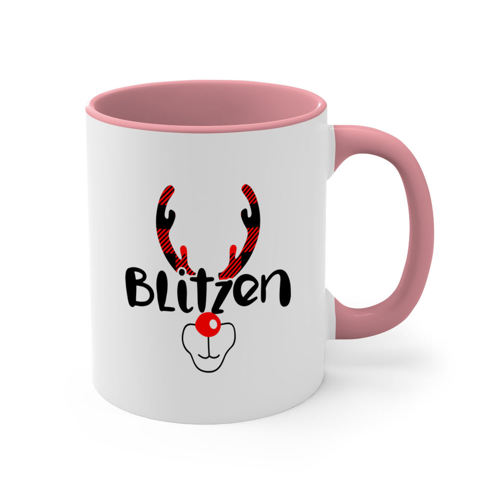 blitzen reindeer style 52#- christmas-Mug / Coffee Cup