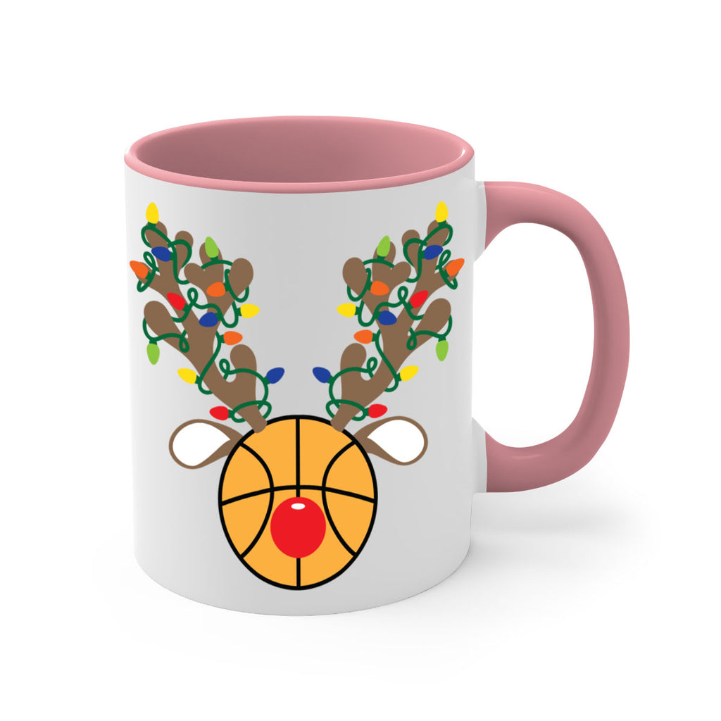 christmas reindeer antler basketball style 115#- christmas-Mug / Coffee Cup