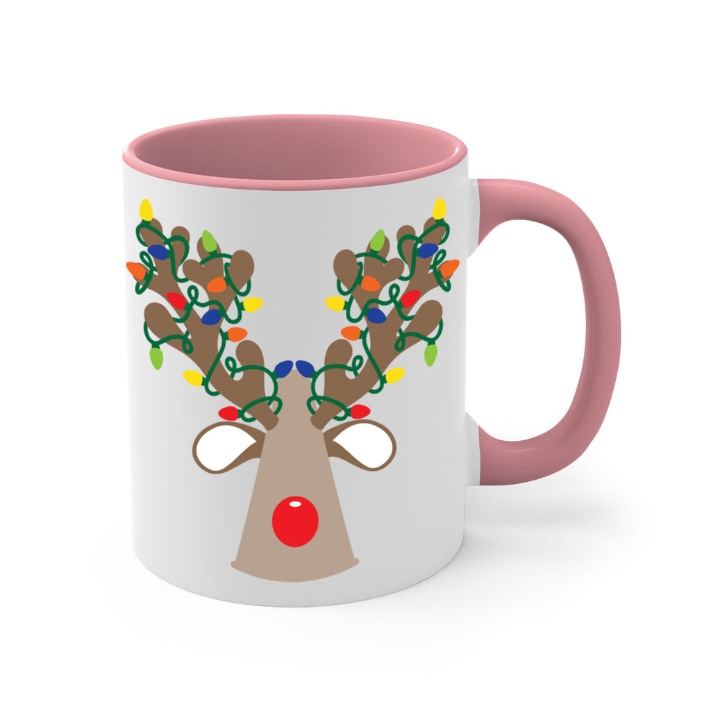 christmas reindeer antler cheer style 116#- christmas-Mug / Coffee Cup