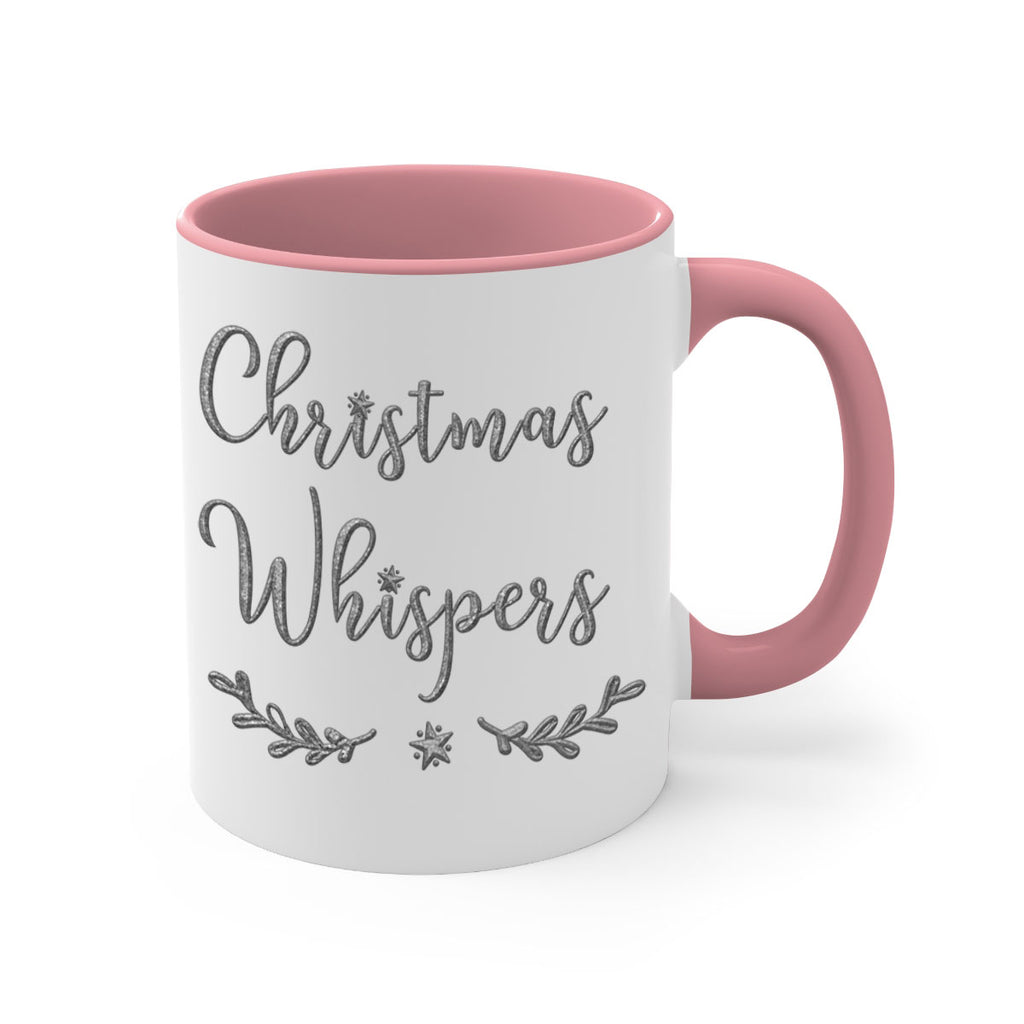 christmas whispers silver 378#- christmas-Mug / Coffee Cup