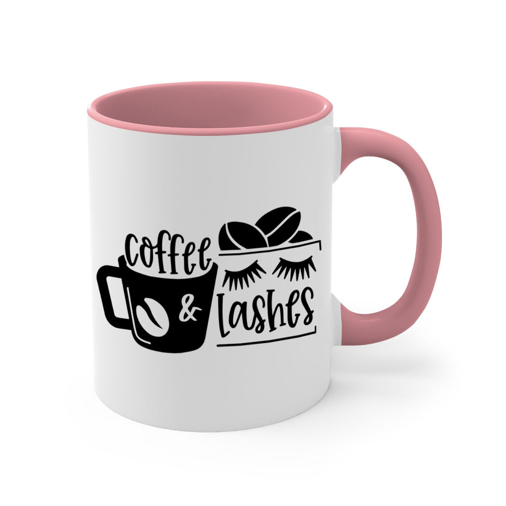 coffee lashes 176#- coffee-Mug / Coffee Cup