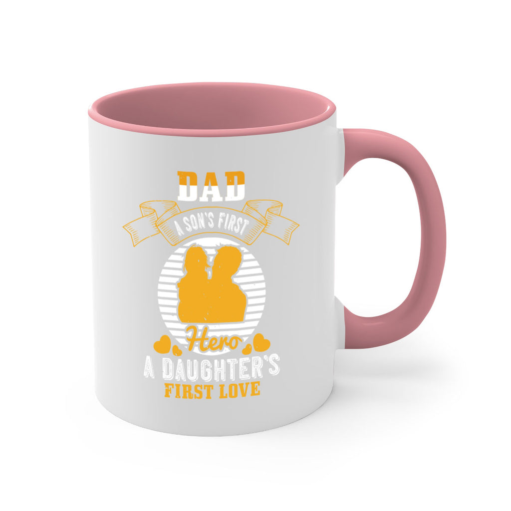 dad a son’s first hero 245#- fathers day-Mug / Coffee Cup