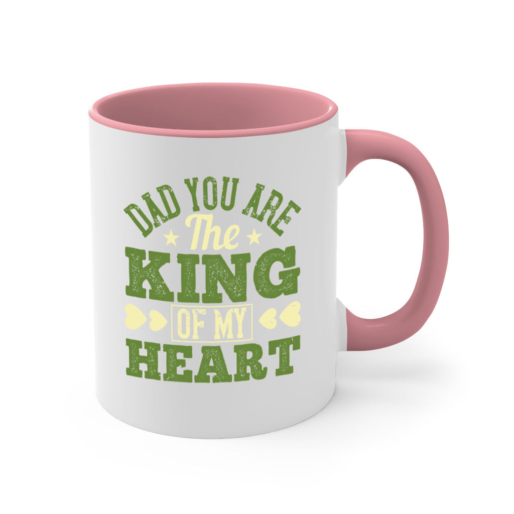 dad you are the king of my heart 253#- fathers day-Mug / Coffee Cup