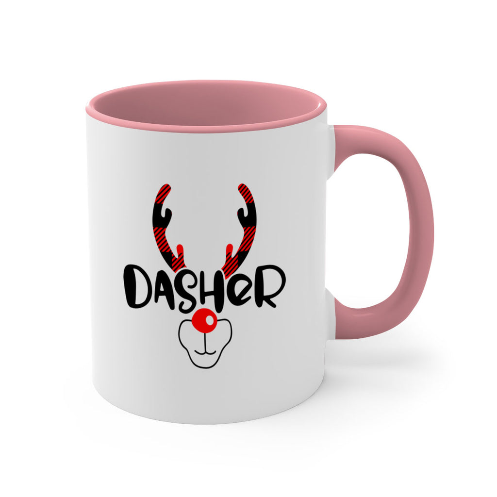 dasher reindeer style 1#- christmas-Mug / Coffee Cup