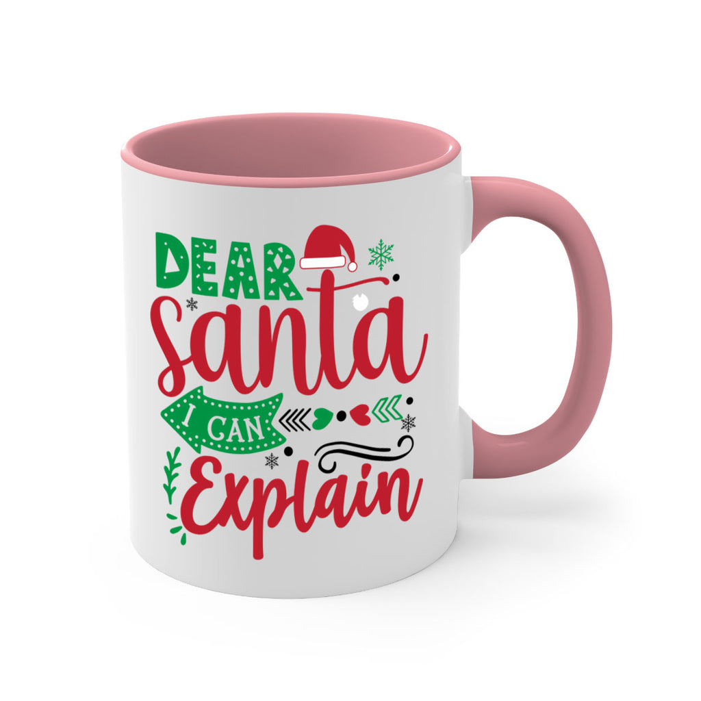 dear santa i can explain style 157#- christmas-Mug / Coffee Cup