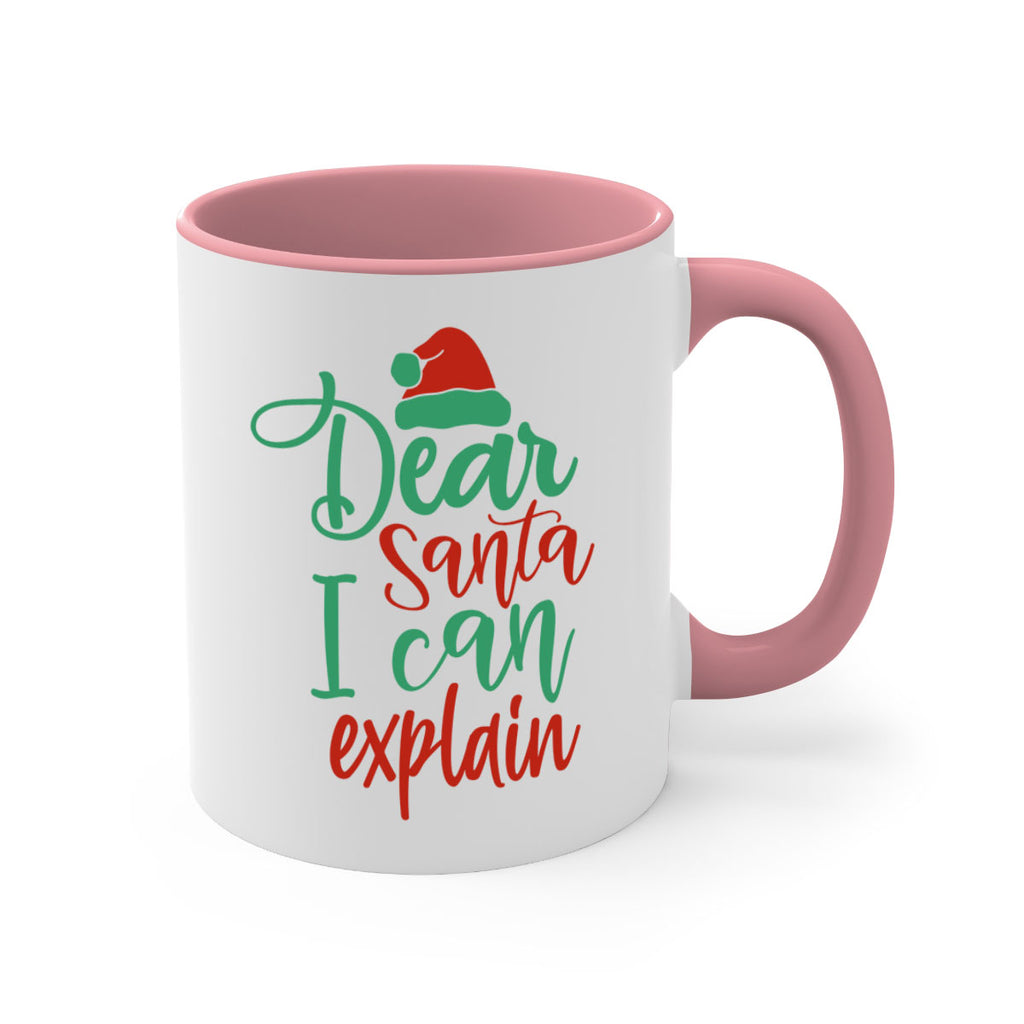 dear santa i can explain style 158#- christmas-Mug / Coffee Cup