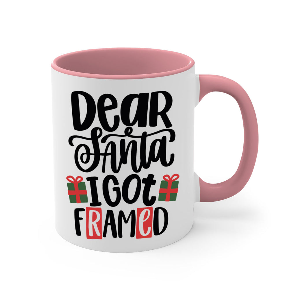 dear santa i got framed 162#- christmas-Mug / Coffee Cup