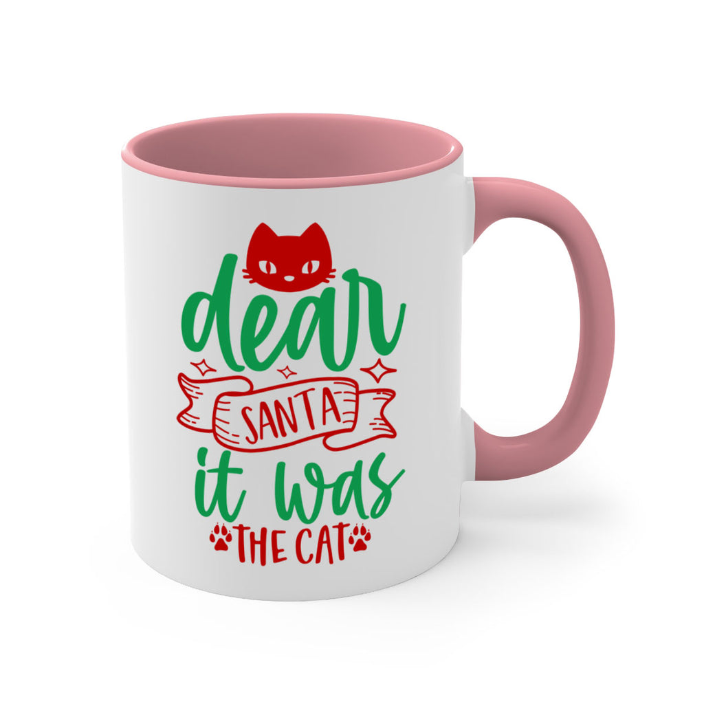 dear santa it was the cat style 170#- christmas-Mug / Coffee Cup