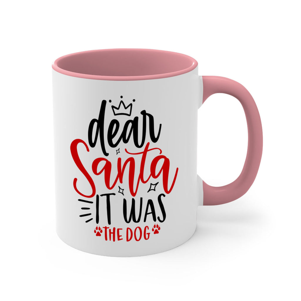 dear santa it was the dog style 171#- christmas-Mug / Coffee Cup