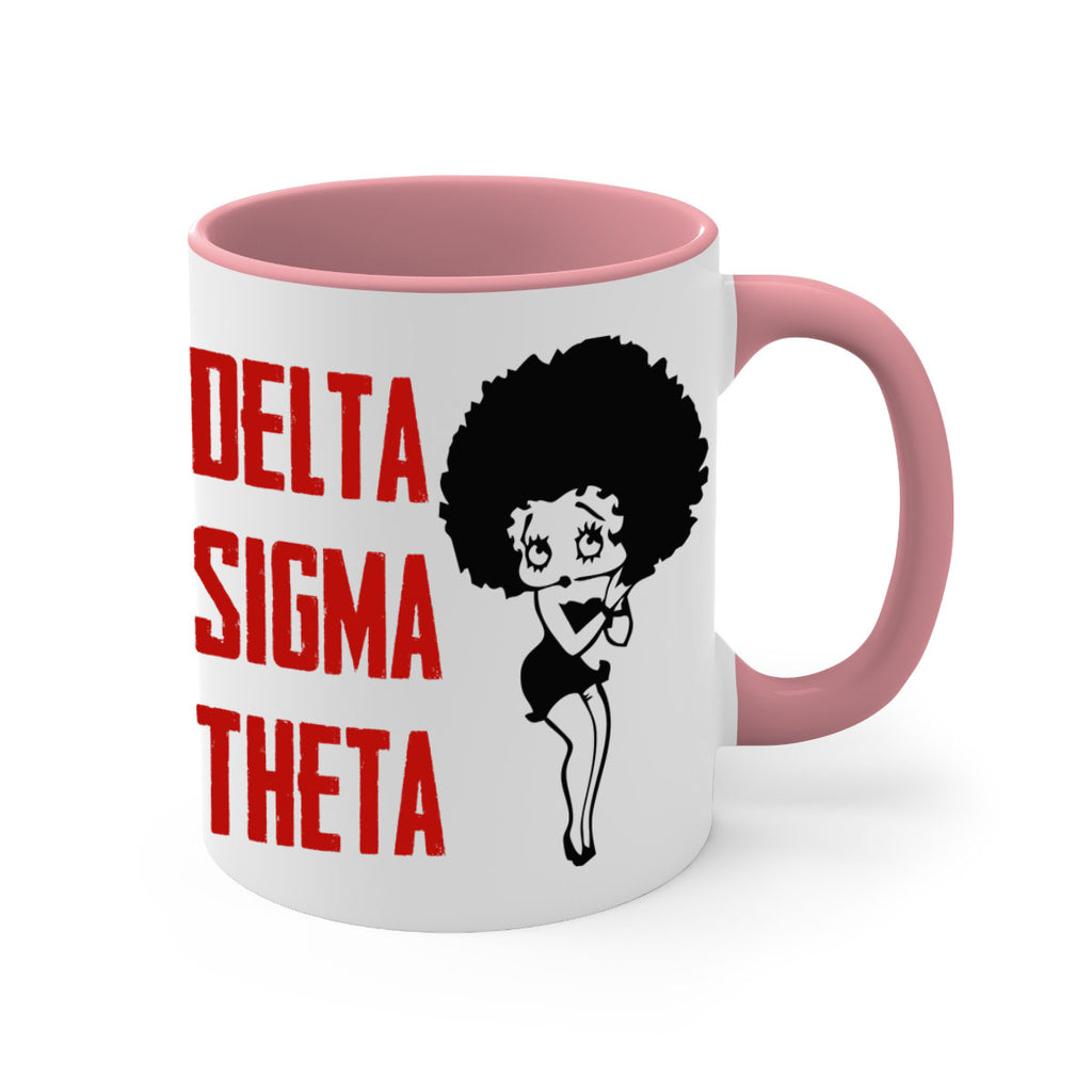 delta sigma theta 5#- black words - phrases-Mug / Coffee Cup