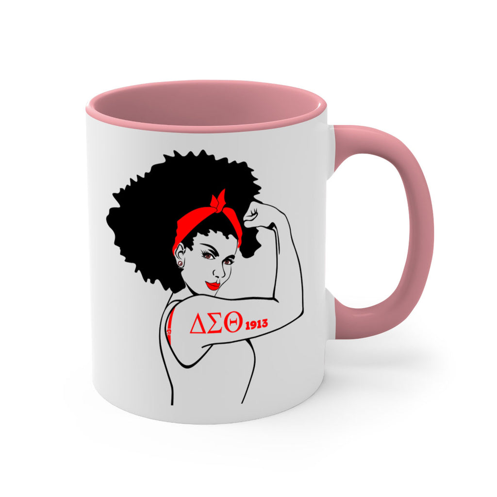 delta sigma theta 6#- black words - phrases-Mug / Coffee Cup