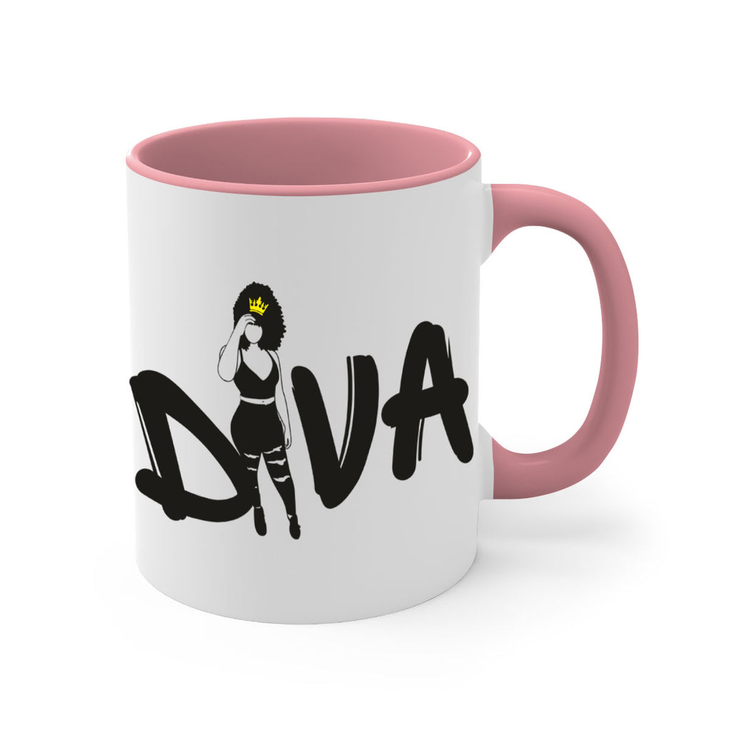 diva 6#- Black women - Girls-Mug / Coffee Cup