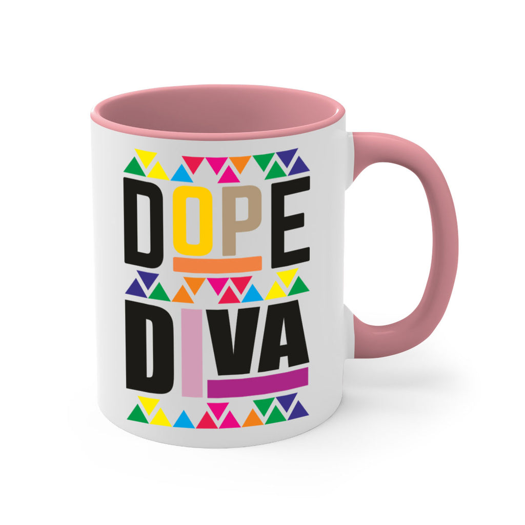 dope diva- black words - phrases-Mug / Coffee Cup