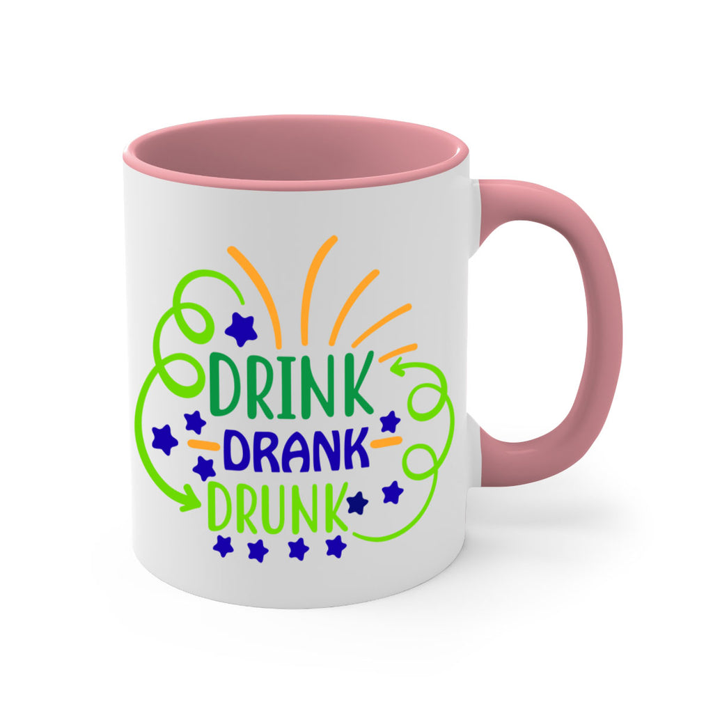 drink drank drunk 23#- mardi gras-Mug / Coffee Cup