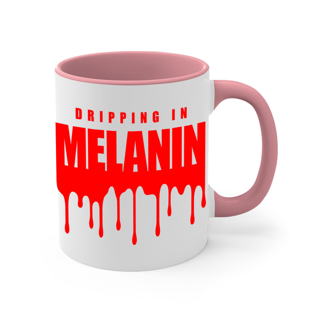 dripping in melanin 161#- black words - phrases-Mug / Coffee Cup