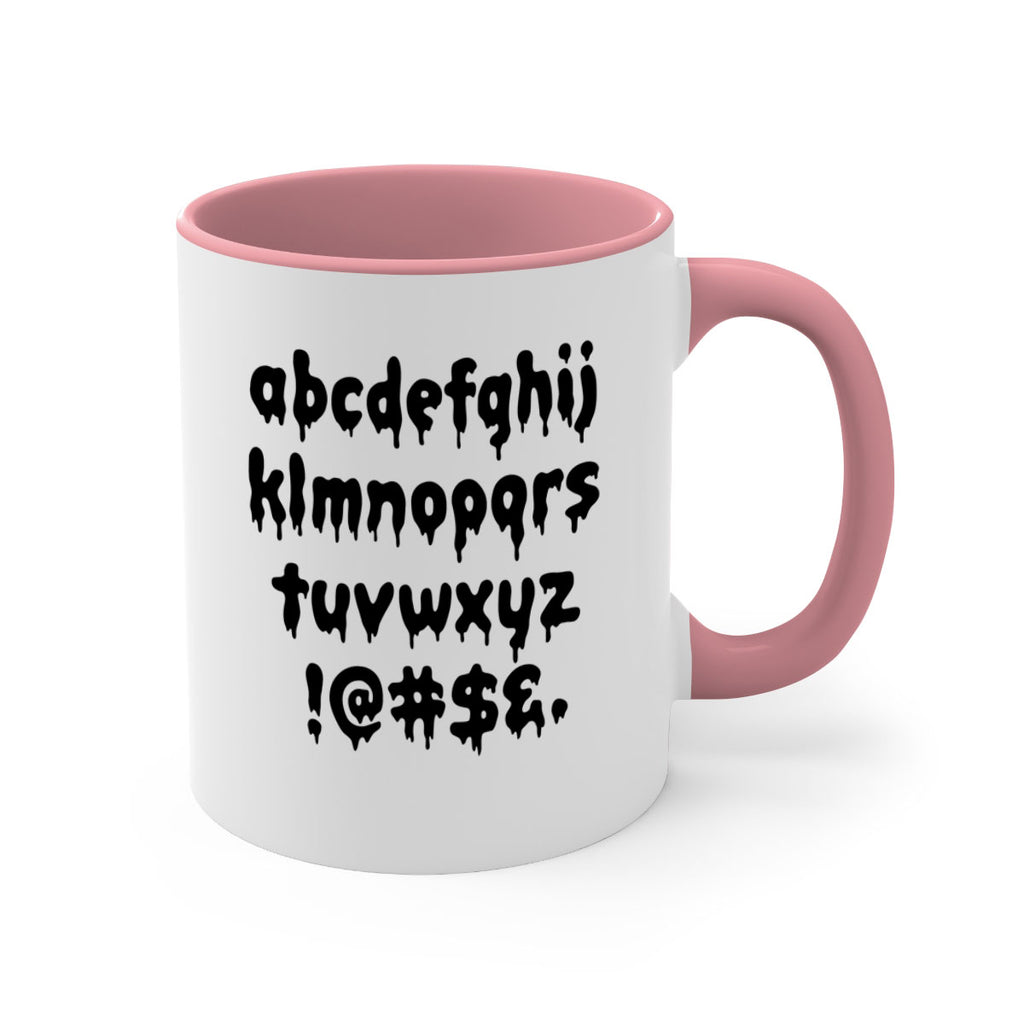 dripping lowercase 162#- black words - phrases-Mug / Coffee Cup