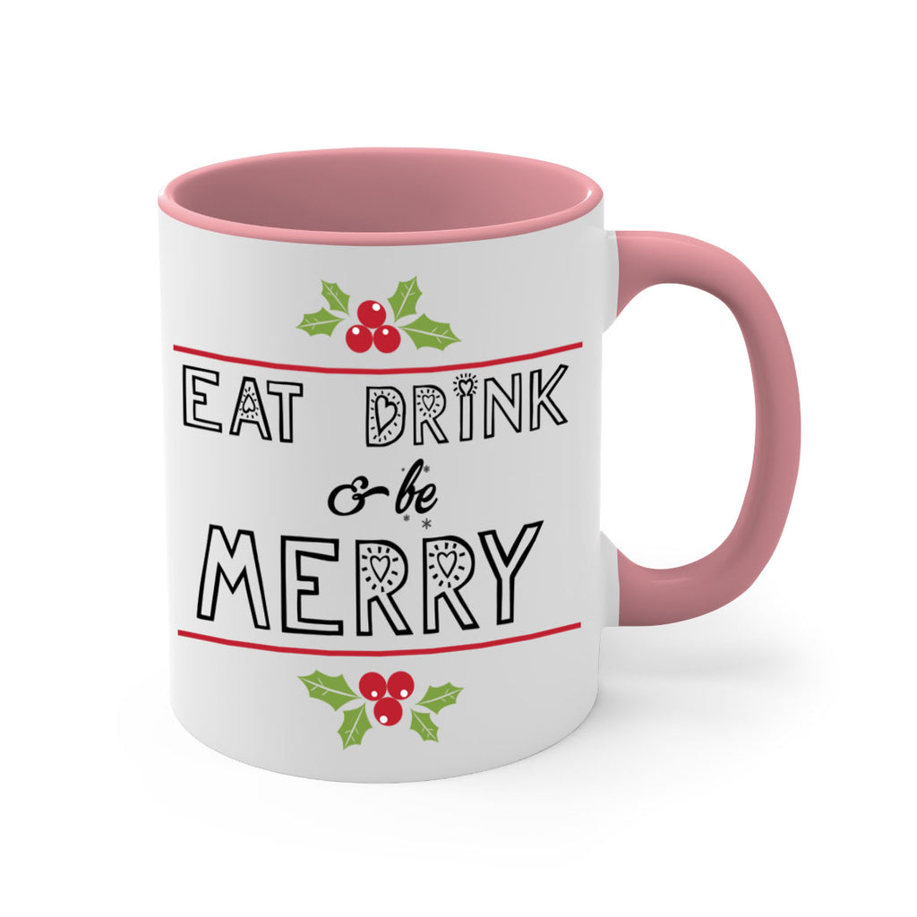 eat drink & be merry style 189#- christmas-Mug / Coffee Cup