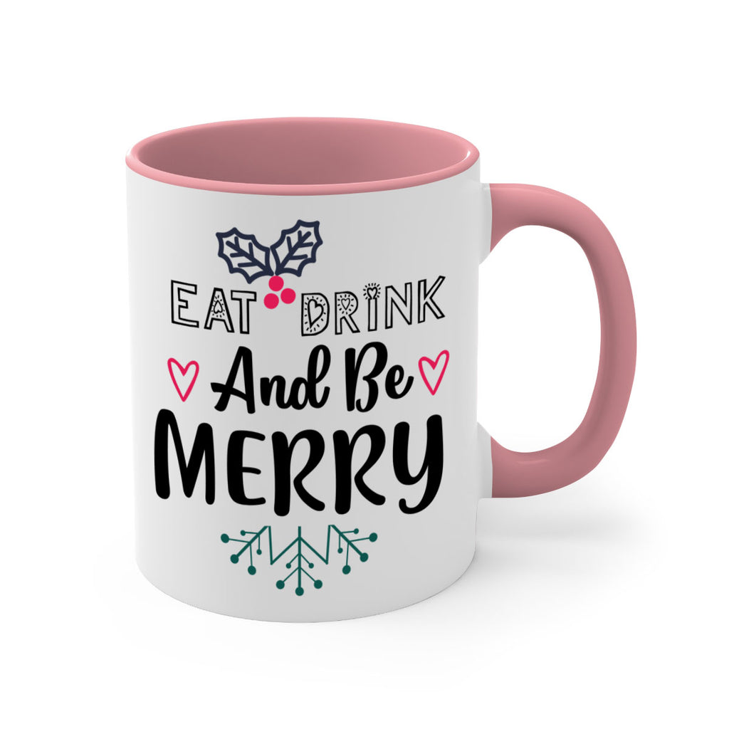 eat drink and be merry style 190#- christmas-Mug / Coffee Cup