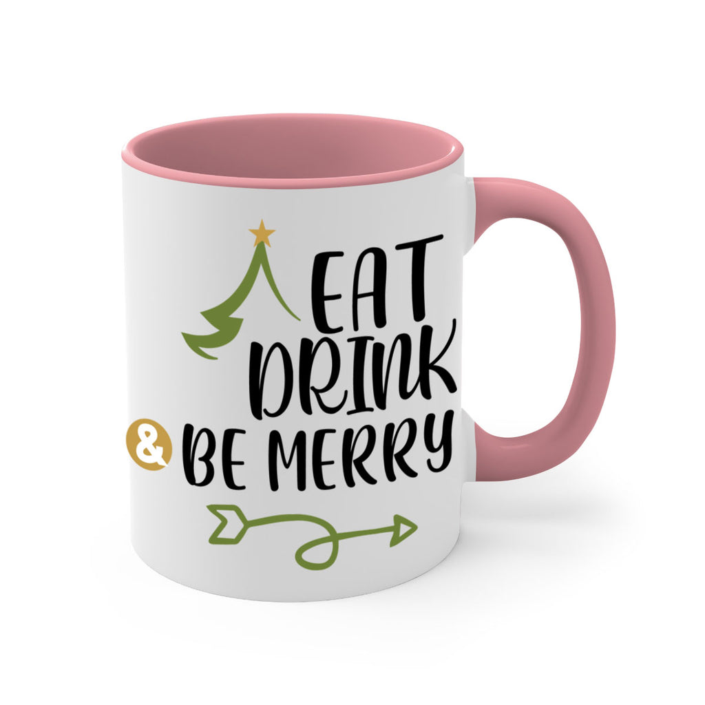 eat drink and be merry style 191#- christmas-Mug / Coffee Cup