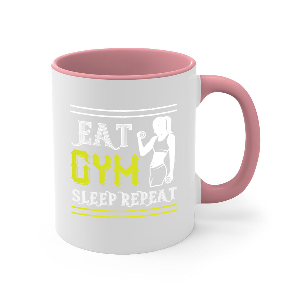 eat gym sleep repeat 69#- gym-Mug / Coffee Cup