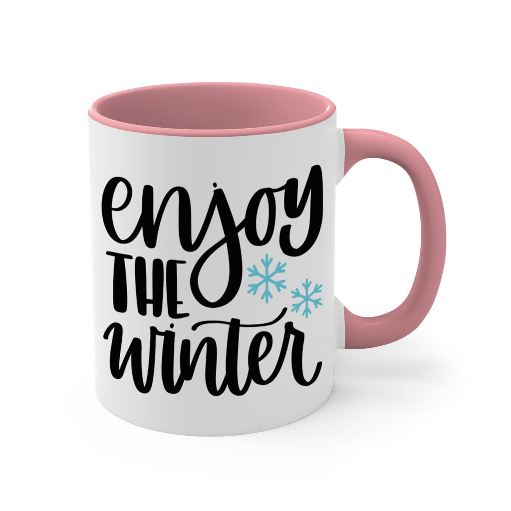 enjoy the winter 155#- christmas-Mug / Coffee Cup