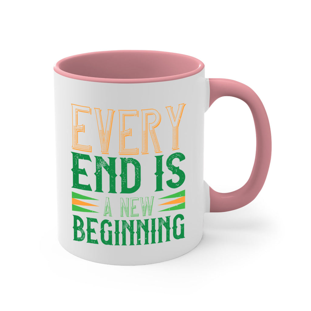 every end is a new beginning Style 138#- St Patricks Day-Mug / Coffee Cup