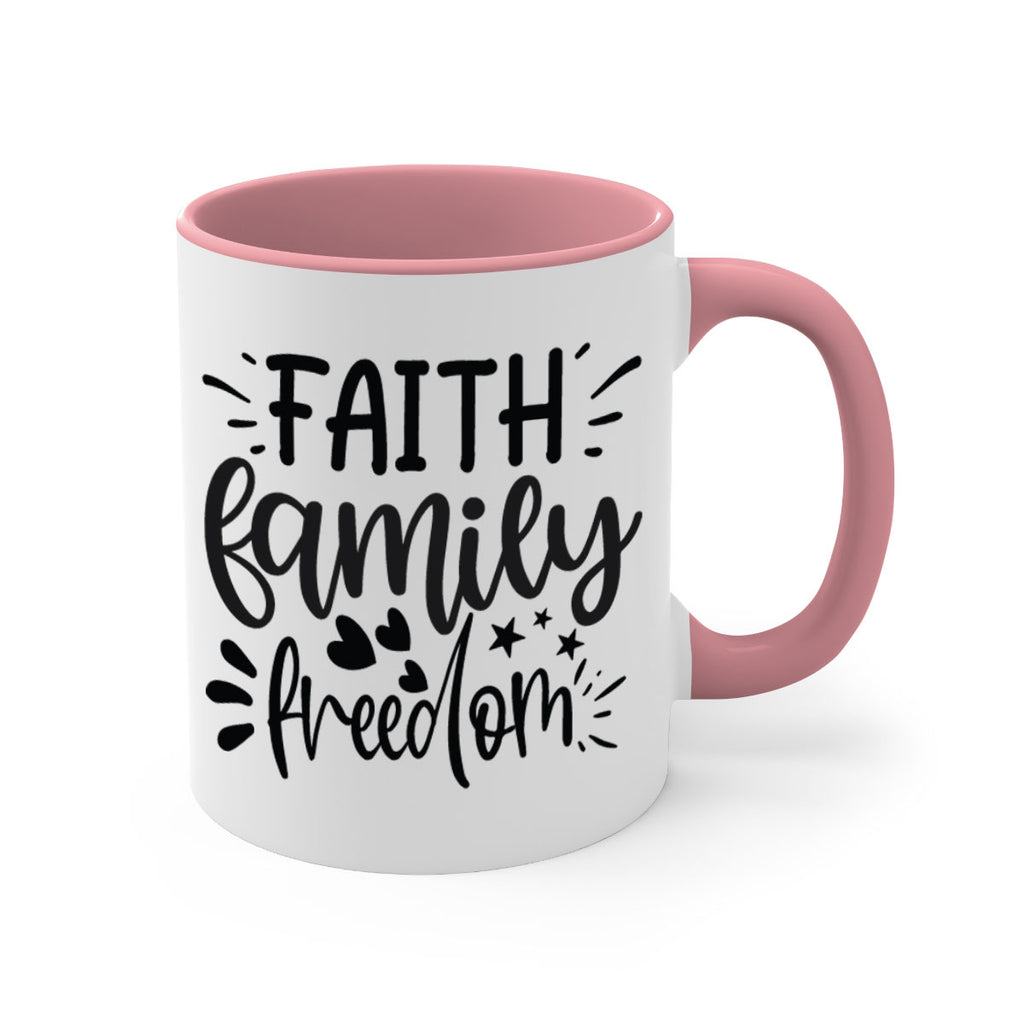 faith family freedom 43#- Family-Mug / Coffee Cup