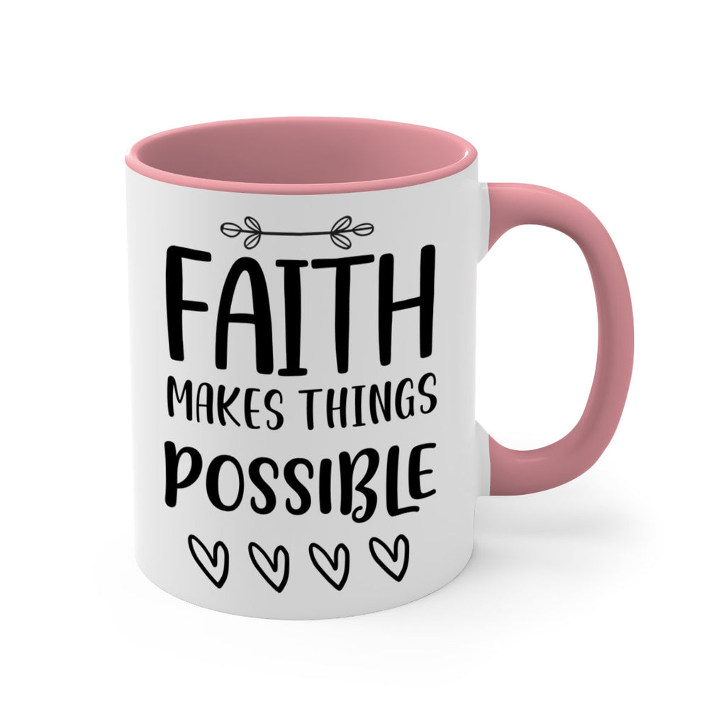 faith makes things possible style 202#- christmas-Mug / Coffee Cup