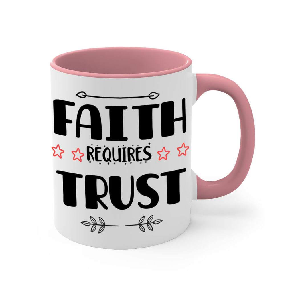 faith requires trust style 203#- christmas-Mug / Coffee Cup