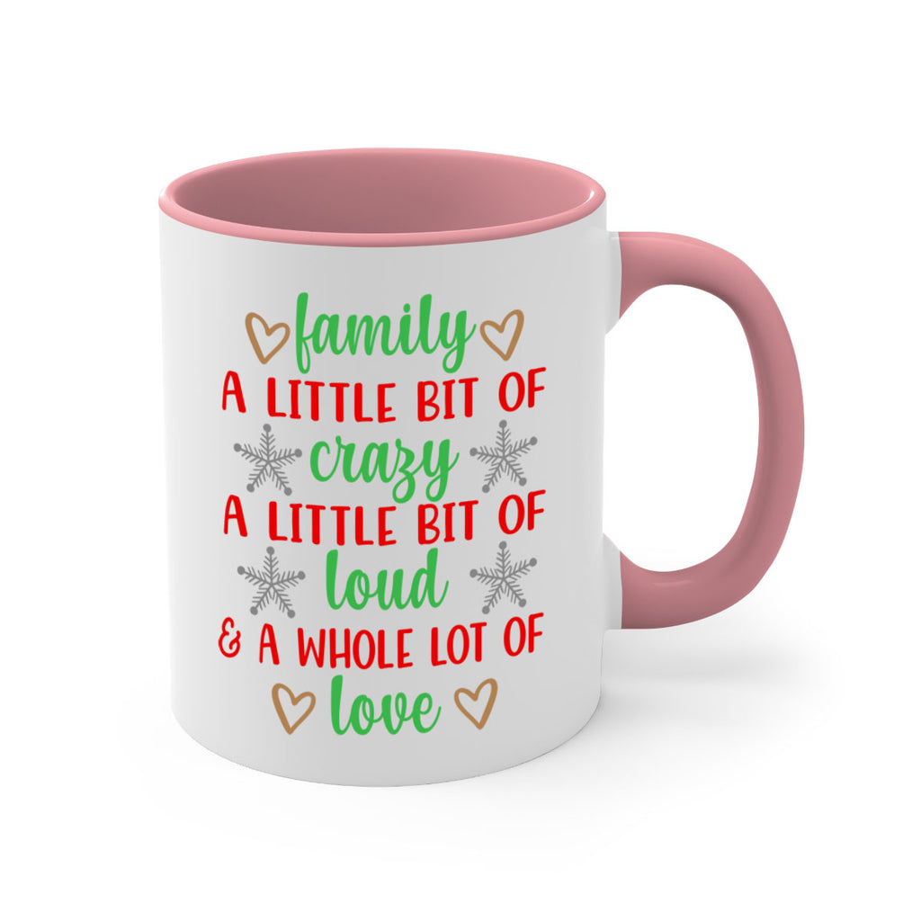 family a little bit of crazy style 204#- christmas-Mug / Coffee Cup