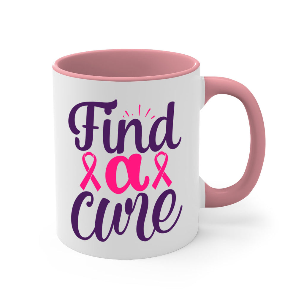 find a cure Style 12#- breast cancer-Mug / Coffee Cup