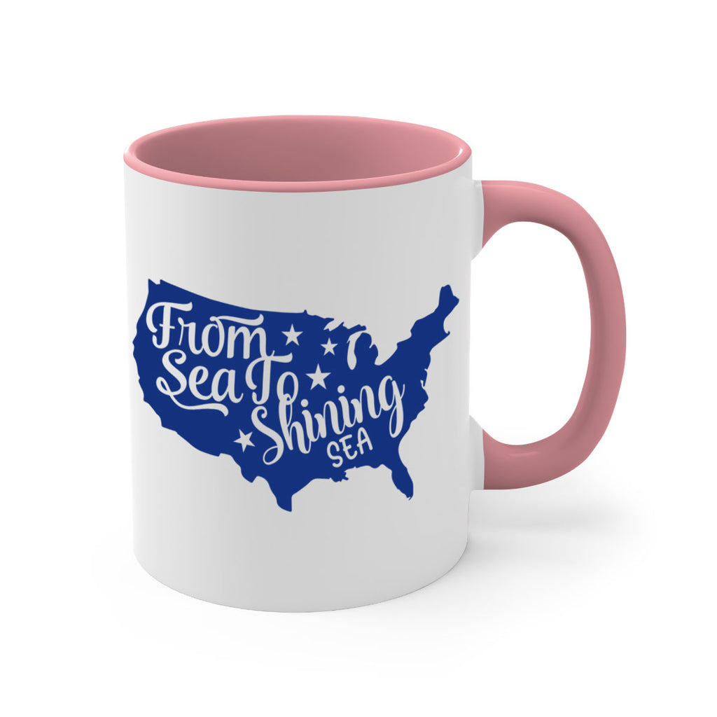 from sea to shining sea Style 52#- 4th Of July-Mug / Coffee Cup