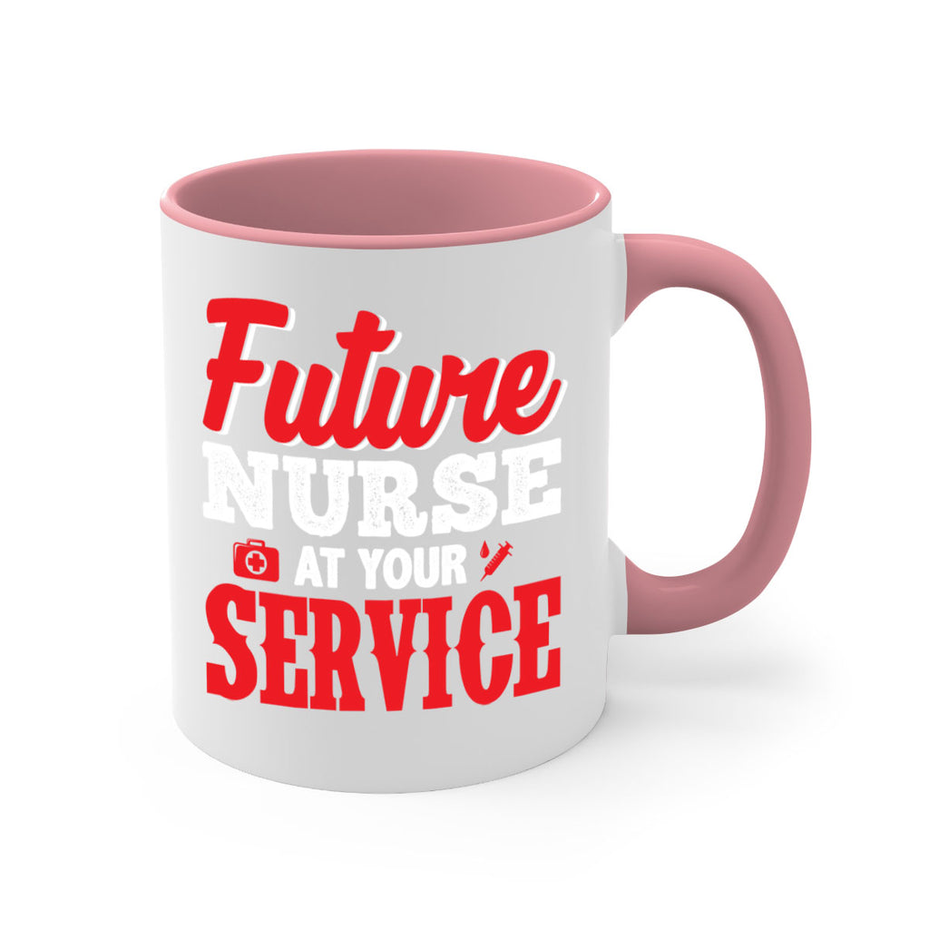 future nurse at your servicepng Style 241#- nurse-Mug / Coffee Cup