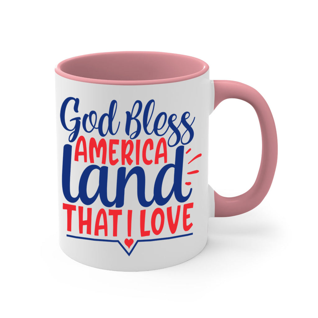 god bless america land that i love Style 54#- 4th Of July-Mug / Coffee Cup