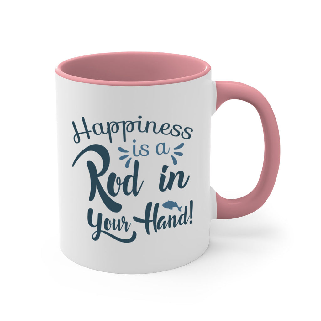 happiness is a rod 123#- fishing-Mug / Coffee Cup