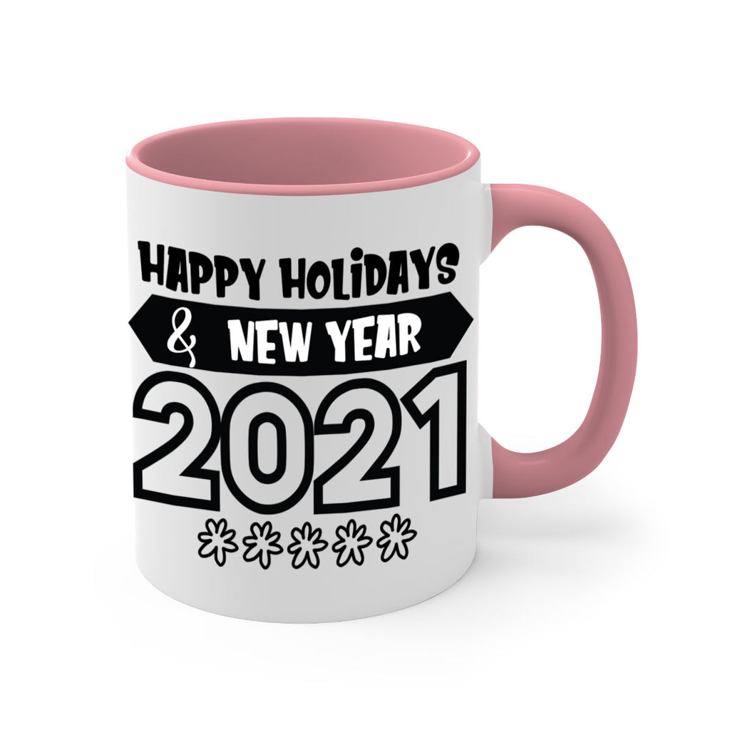 happy holidays new year style 257#- christmas-Mug / Coffee Cup