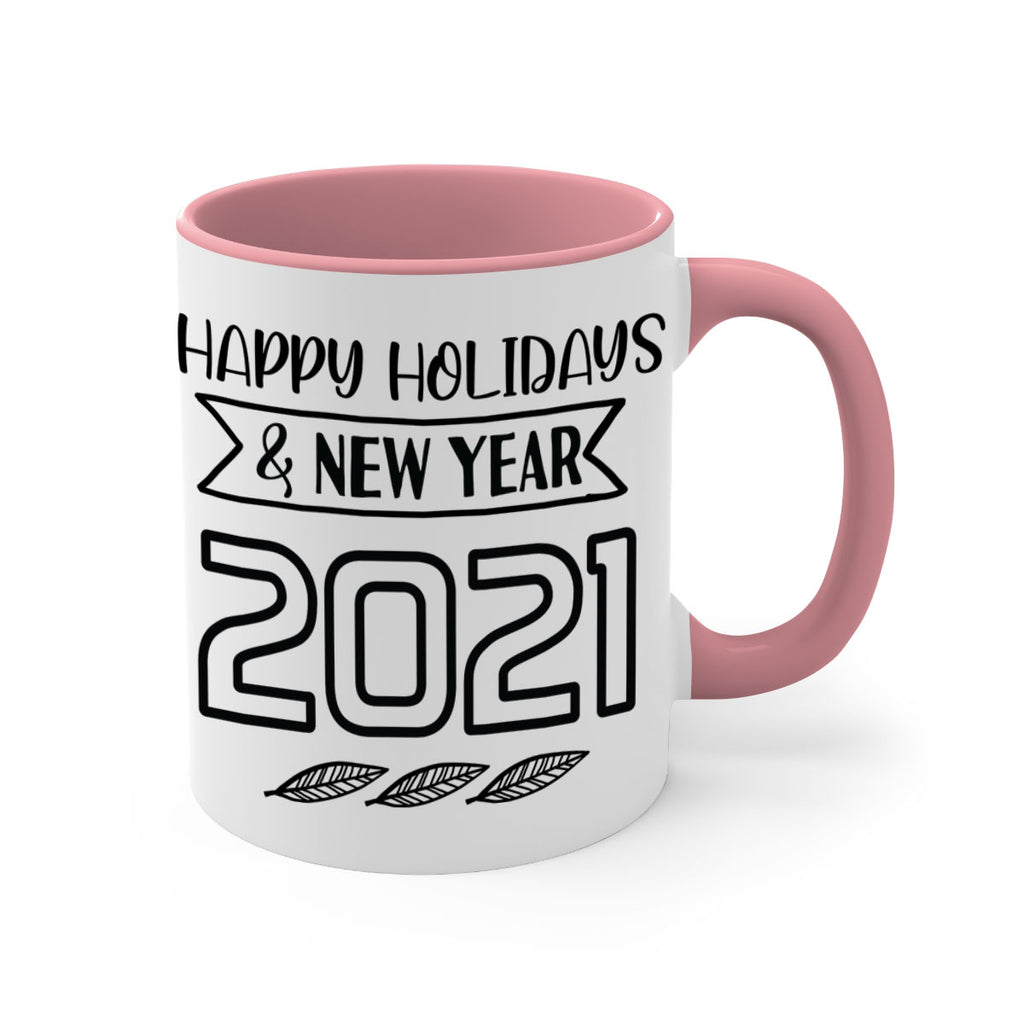 happy holidays new year style 258#- christmas-Mug / Coffee Cup