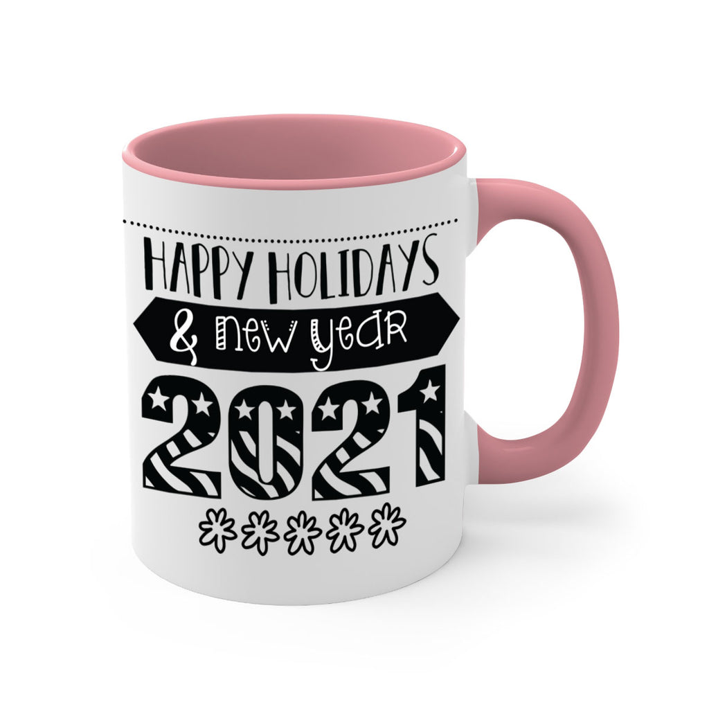 happy holidays new year style 259#- christmas-Mug / Coffee Cup