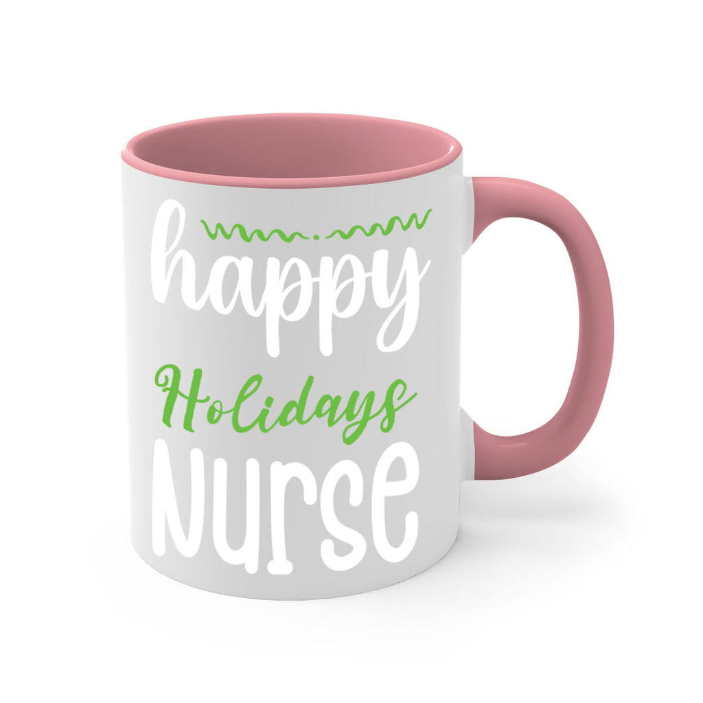 happy holidays nurse style 261#- christmas-Mug / Coffee Cup